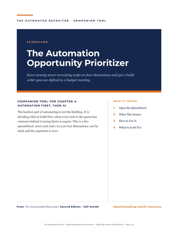 Preview of The Automation Opportunity Prioritizer